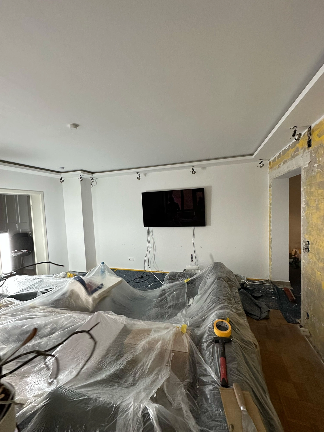 Karello Raumdesign - vor der Wohnzimmerrenovierung