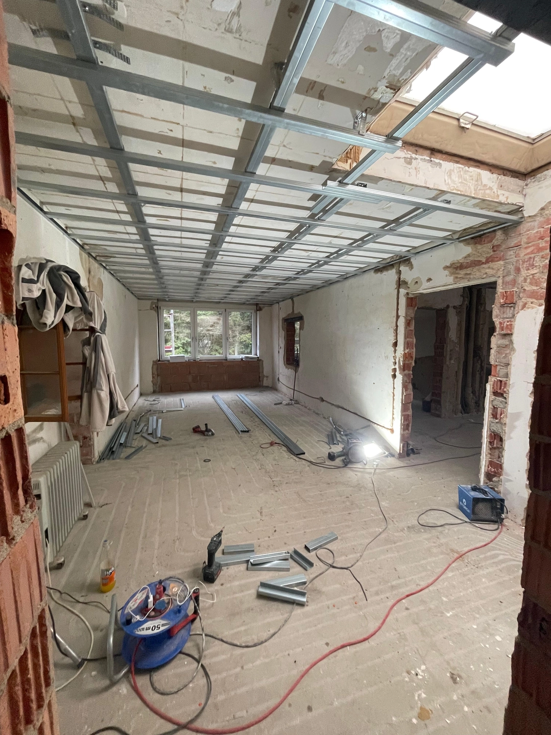 Karello Raumdesign - vor Trockenbau