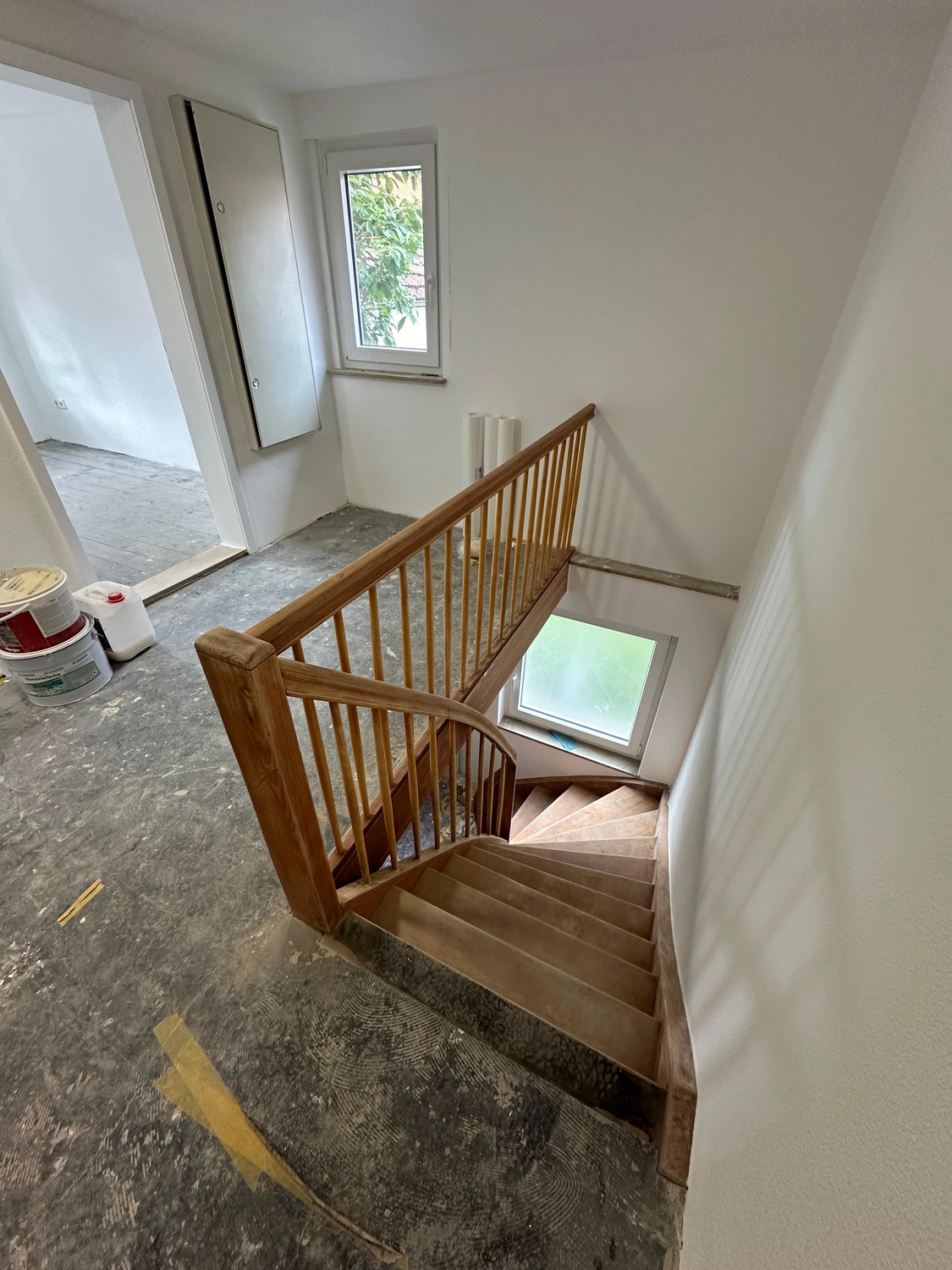 Karello Raumdesign - vor der Treppenrenovierung